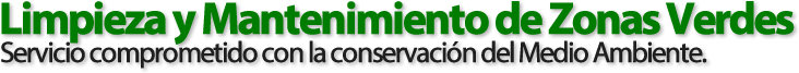 Servicio de Limpieza y Mantenimiento de Zonas Verdes en Montevideo